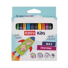 EASY COLW Voskov pastelky, 12 barev