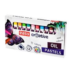 EASY COLOPRO Sada olejovch pastel, 12 barev