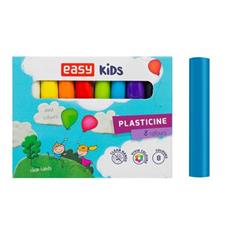 EasyCreative plastelna 8 barev/sada, 128 g