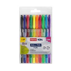 EASY Kids FUN Kulikov pera, barevn npln, 0,7 mm, 10 barev