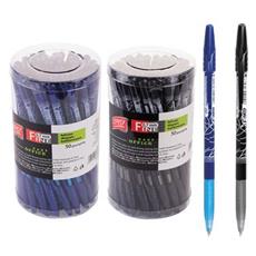 EASY FINE FINE Kulikov pero, modr/ern semi-gel npl, 0,7 mm, 50 ks v balen