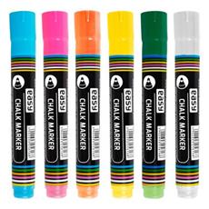 EASY CHALK MARKER Kdov popisova s kulatm hrotem, 10 ks v balen
