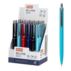 EASY SONTO Kulikov pero, modr semi-gel npl, 0,7 mm, 24 ks v balen, modr-ern-erven-navy