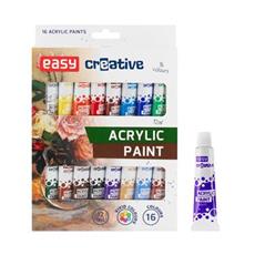 EASY Akrylov barvy 12 ml, 16 barev