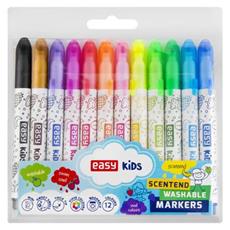 EASY ZAPMINI Vyprateln MINI fixy s vn, 12 barev