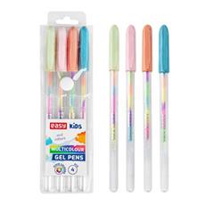 EASY Kids MULTICOLOUR Sada vcebarevnch gelovch per, 4 ks