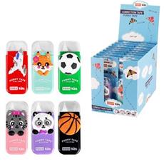 EASY Kids FUNNY TAPE Dtsk korekn strojek, 5 mm x 6 m, 18 ks v balen, mix vzor