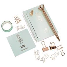EASY PINEAPPLE SET Elegantn drkov sada kancelskch poteb