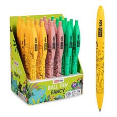 EASY Kids FANCY Kulikov pero, modr semi-gel npl, 0,7 mm, 24 ks v balen, rov-lut-zelen