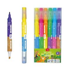 EASY Kids MAGIC Oboustrann fixy odoln proti pekryt, 6 ks, 12 barev