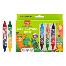 EASY Kids JUMBO Oboustrann voskovky, 8 ks, 16 barev