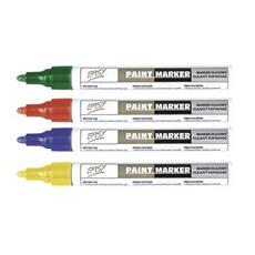PAINTMARKER - olejový popisovač barevné 10ks/bal všechny barvy v detailu