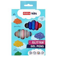 EASY Kids GLITTER Sada gelových per se třpytkami, 10 barev