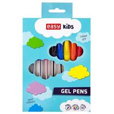 GLITTER - gelové pero - mix standardních barev, 10ks/sada, papírová krabička